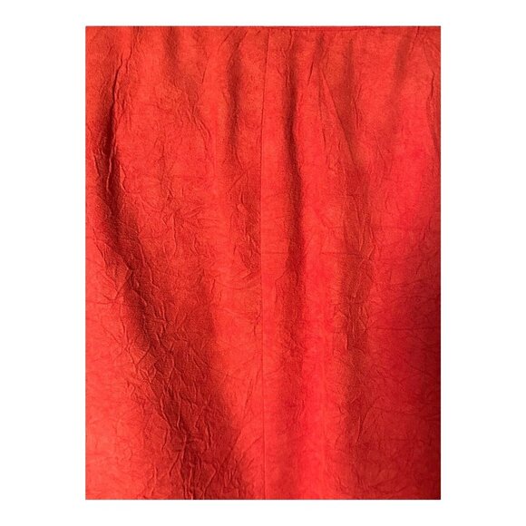 Alfred Dunner Jacket Women’s Orange Faux Suede Lined Studded 22W EUC - Picture 3 of 9